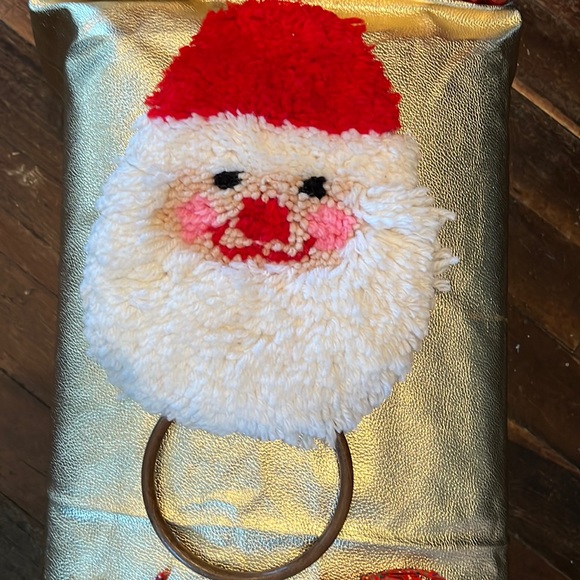 ChristmasSanta towel holder & Santa Commode cover